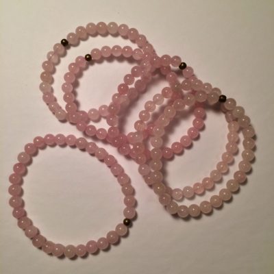 rose quartz bracelets