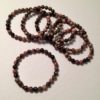 rhodonite (pink and black) bracelets