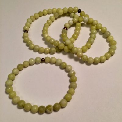 lemon jasper bracelets