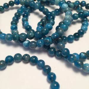 Blue Apatite Bracelets - bracelets apatite bleue