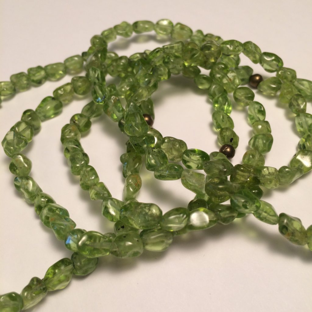 Peridot Bracelet - Health & Abundance - Minera Emporium Crystal ...