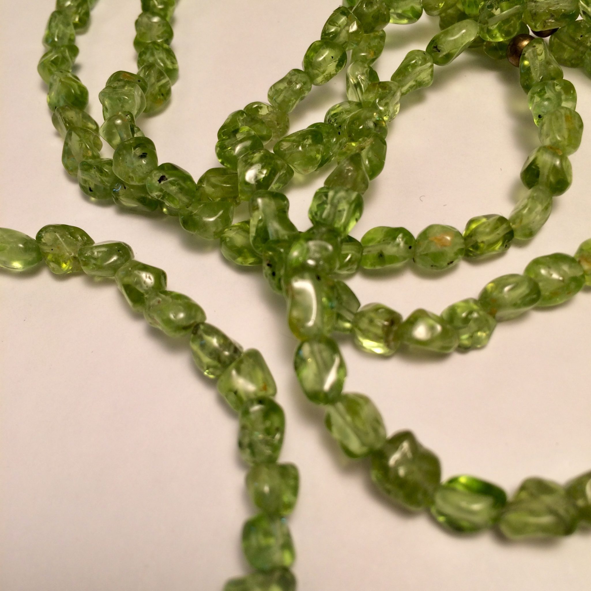 Crystal Faceted Beads Bracelets Peridot