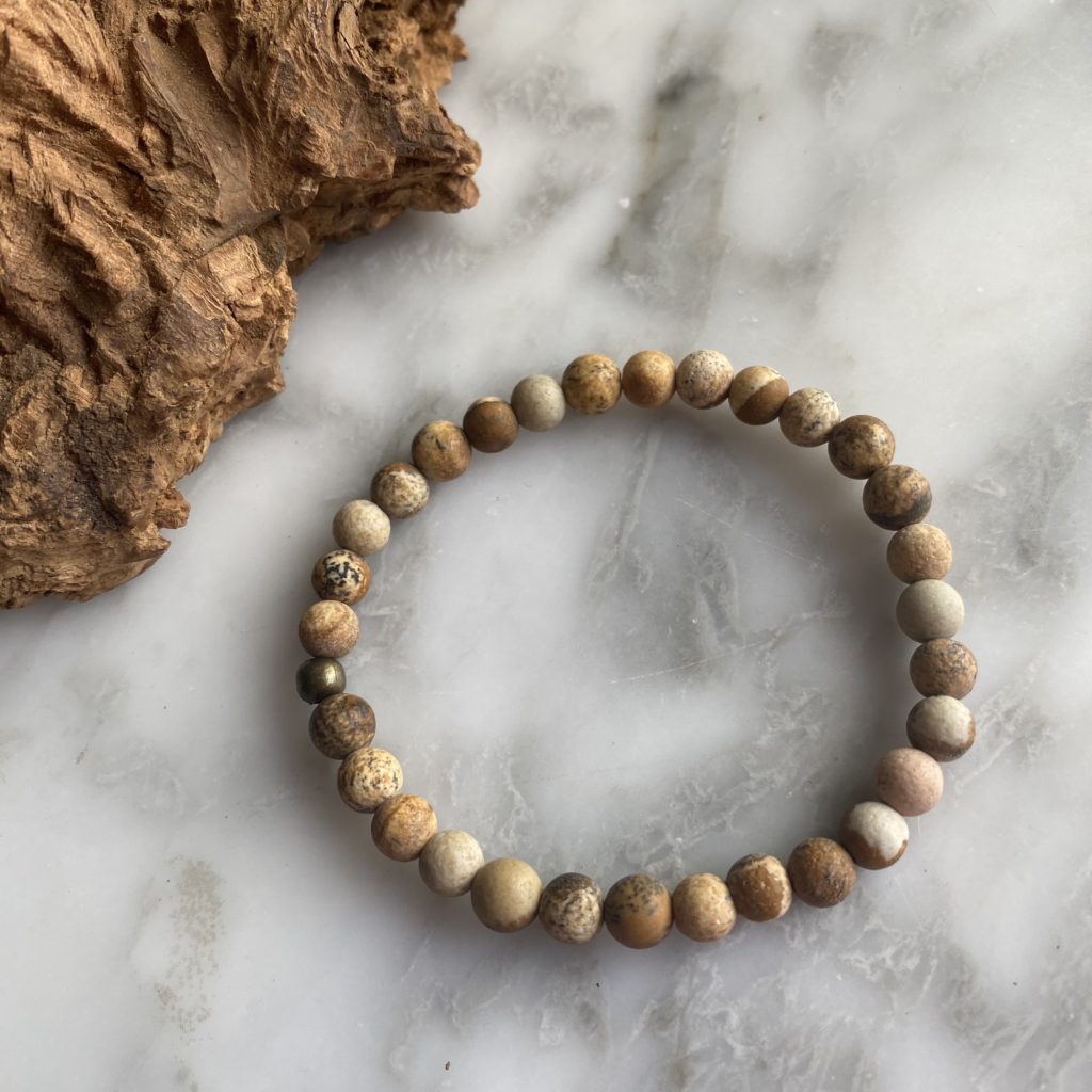 picture jasper bracelet - bracelet jaspe paysage