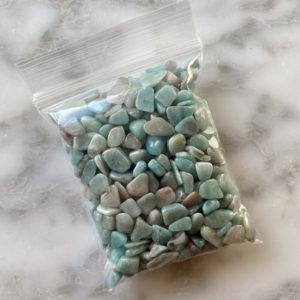 mini amazonite gemstone chips