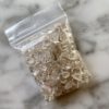 mini clear quartz gemstone chips