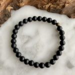 Black Onyx Bracelet - bracelet onyx noir