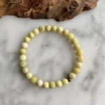 Lemon Jasper Bracelet - bracelet jaspe citron