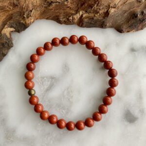 Red Jasper Bracelet - bracelet jaspe rouge