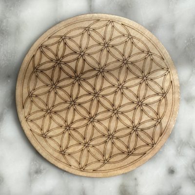 flower of life crystal grid kit - kit de grille de cristaux fleur de vie