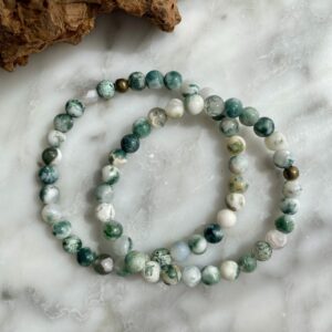 tree agate bracelets - bracelets agate arbre