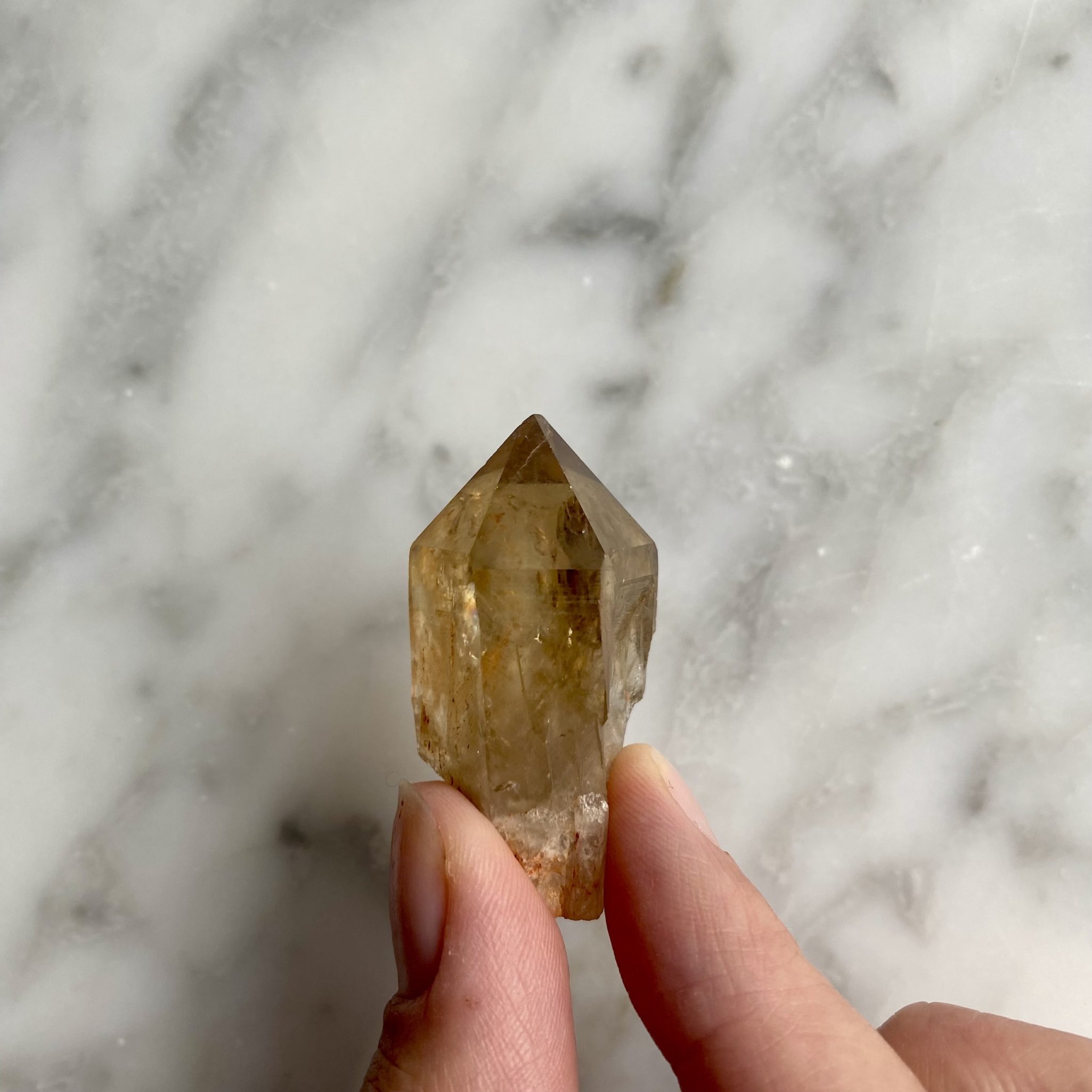 Silver Topaz Tumbled Pocket Stone - Minera Emporium Crystal & Mineral Shop