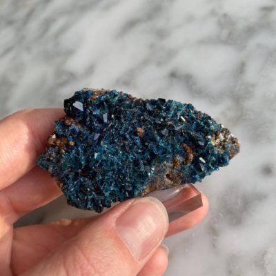 Lazulite Specimen from Yukon - spécimen de lazulite du Yukon