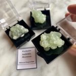 miniature minerals moroccan prehnite specimen - Minéraux Miniatures Spécimen de Préhnite du Maroc