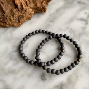matte hematite bracelets - bracelet hematite mat