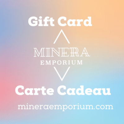 Minera Emporium Gift Card - Carte-Cadeau Minera Emporium
