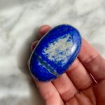 lapis lazuli palmstone - pierre de paume de lapis lazuli 2