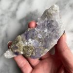 Fluorite and Quartz Specimen from JiangXi, China - spécimen de fluorite et quartz de JianXi, Chine