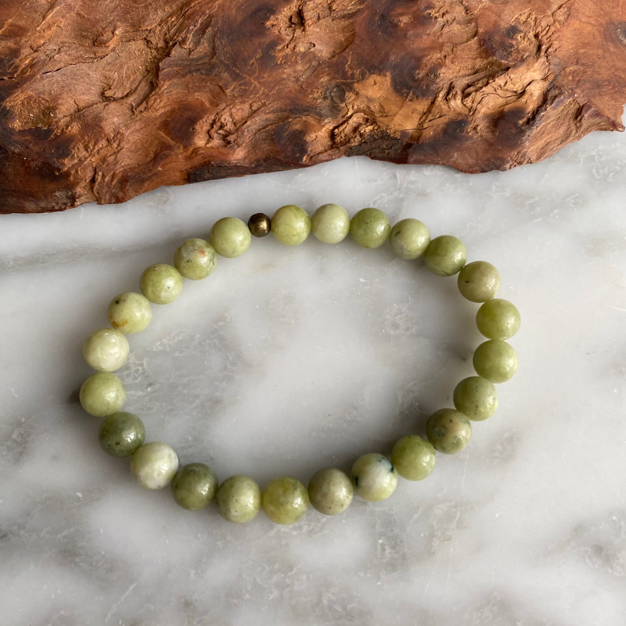 Serpentine Bead Bracelet | Wisdom, Past Life memories, Intuition – The  Lilith store