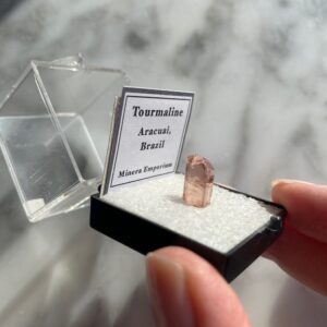 Rubellite Tourmaline from Aracuai, Brazil