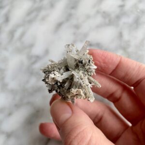 natrolite from mont saint hilaire - natrolite du mont saint hilaire