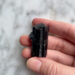 terminated black tourmaline schorl from pakistan