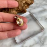 Facetted Natural Citrine Sterling Silver Pendant