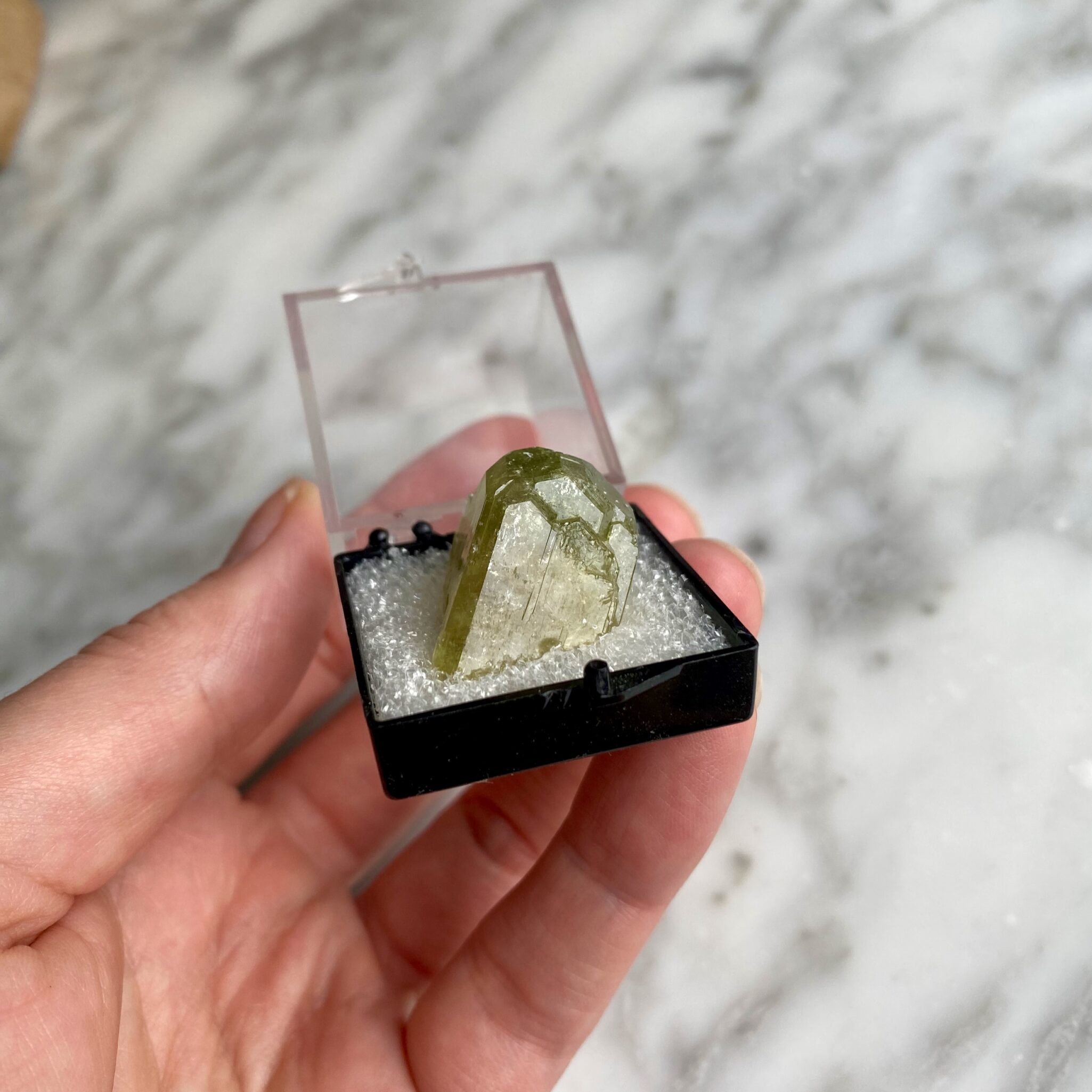 vesuvianite crystal - cristal de vésuvianite