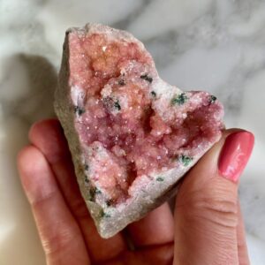 Cobaltoan Calcite from Congo - Cobaltocalcite du Congo