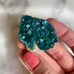 dioptase on matrix from Tantara Mine - dioptase sur matrice de la mine tantara