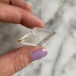 smaller selenite from willow creek - sélénite de willow creek petite