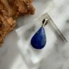 sodalite sterling silver pendant - pendentif de sodalite en argent sterling