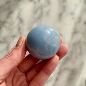 Angelite sphere - sphere d'angélite