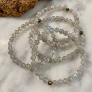 labradorite bracelet aaa quality - Bracelet Labradorite (Qualité AAA)