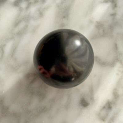 shungite sphere - sphère de shungite