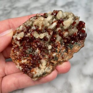 Grossular Garnet and Diopside from Bellacombe