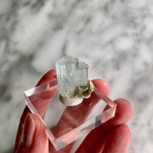 aquamarine and muscovite from shigar valley