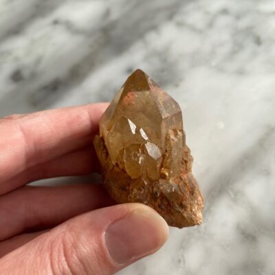 Macle de citrine naturelle de Lwena, Congo (A) – Image 2