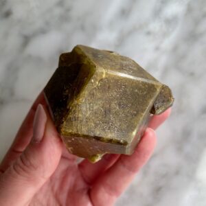 green garnet floater from mali