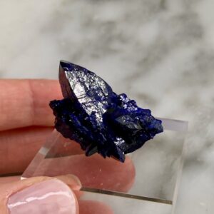 Azurite de la mine de cuivre de Milpillas