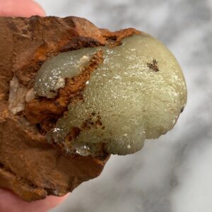 adamite on limonite from mapimi