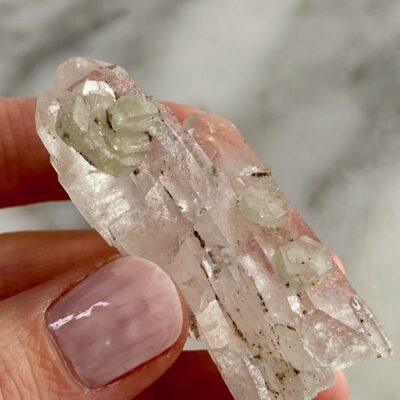 Apatite on Quartz from Panasqueira, Portugal - Image 3