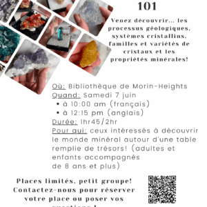 atelier interactif minéralogie 101
