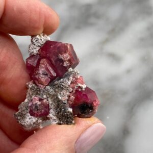 garnets var. grossular from sierra de las cruces