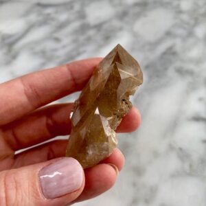 gold rutile in quartz from novo horizonte