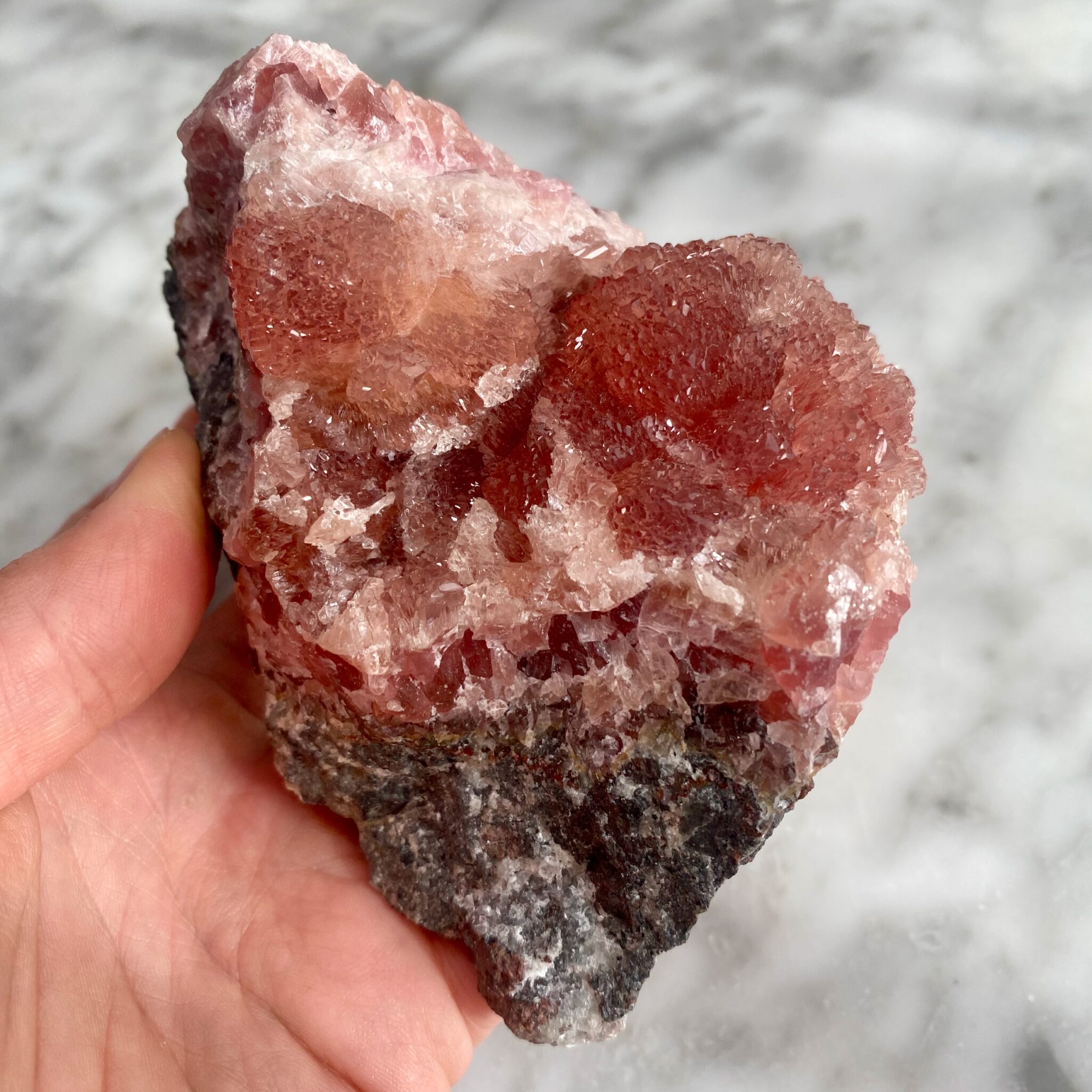 Cobaltocalcite from Bou Azzer, Morocco