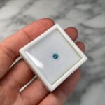 Faceted Indicolite Tourmaline from unknown locality 1a