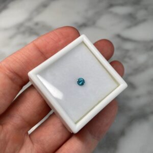 Faceted Indicolite Tourmaline from unknown locality 1a