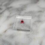 Faceted Rubellite Tourmaline from unknown locality 1a