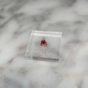 Faceted Rubellite Tourmaline from unknown locality 1a