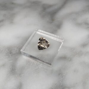 Faceted Smoky Quartz from Issac Creek Yukon 1a